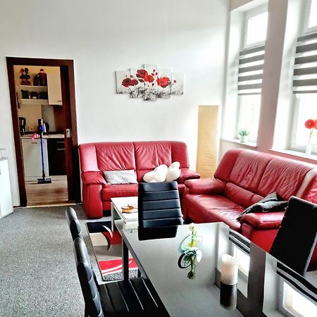 Ferienwohnung "Blick Mylau" - Naehe Freizeitpark Plohn & Weltgroesster Ziegelsteinbruecke Reichenbach im Vogtland Ngoại thất bức ảnh