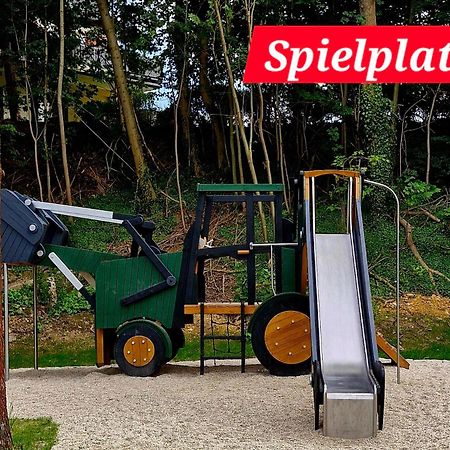 Ferienwohnung "Blick Mylau" - Naehe Freizeitpark Plohn & Weltgroesster Ziegelsteinbruecke Reichenbach im Vogtland Ngoại thất bức ảnh