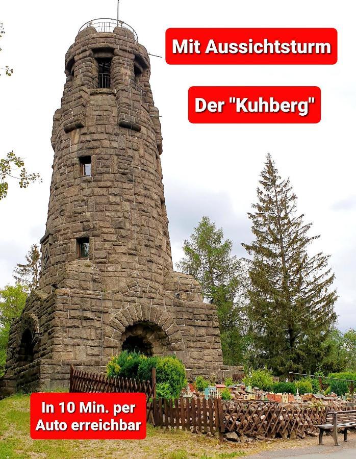 Ferienwohnung "Blick Mylau" - Naehe Freizeitpark Plohn & Weltgroesster Ziegelsteinbruecke Reichenbach im Vogtland Ngoại thất bức ảnh