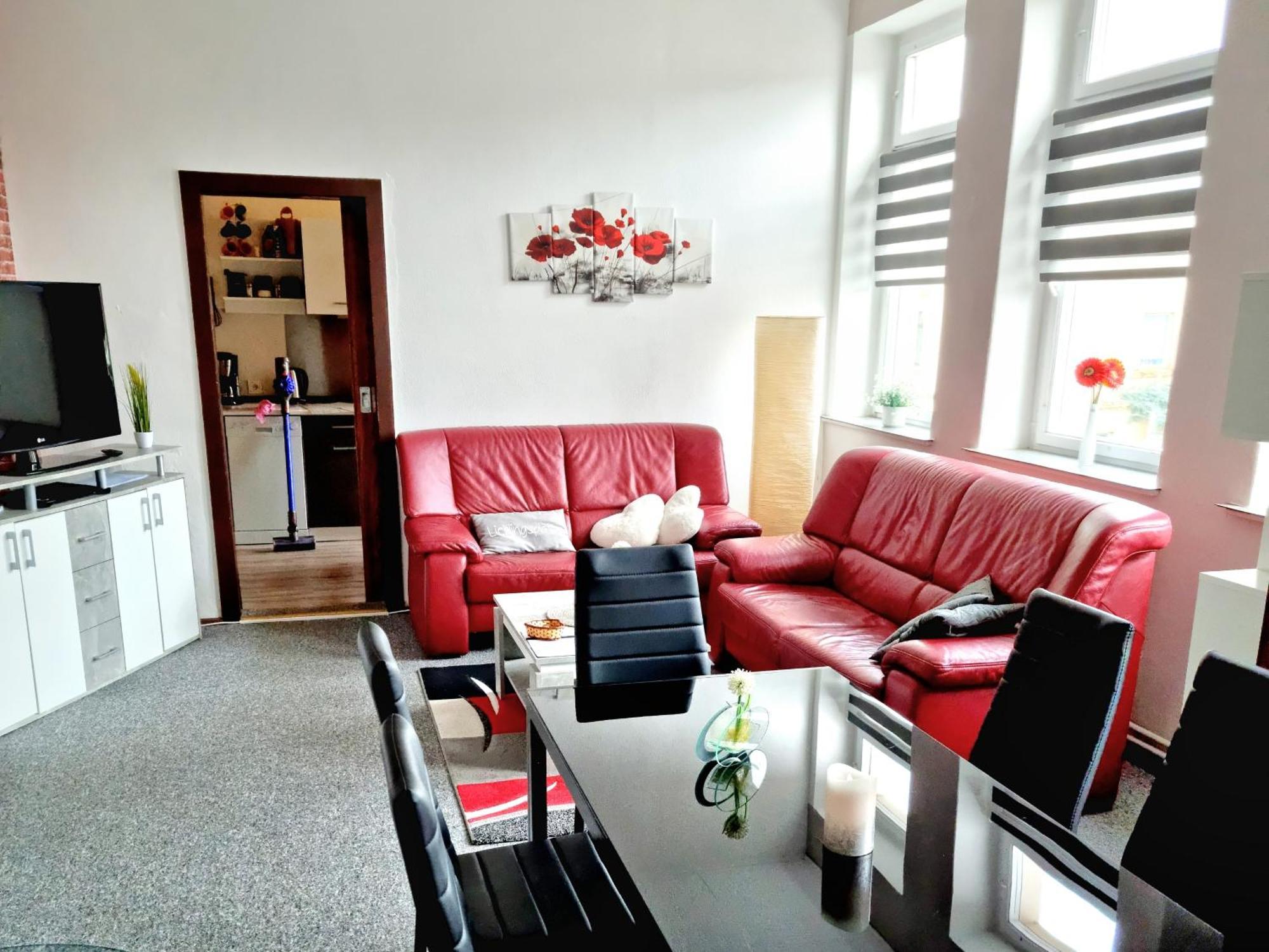 Ferienwohnung "Blick Mylau" - Naehe Freizeitpark Plohn & Weltgroesster Ziegelsteinbruecke Reichenbach im Vogtland Ngoại thất bức ảnh
