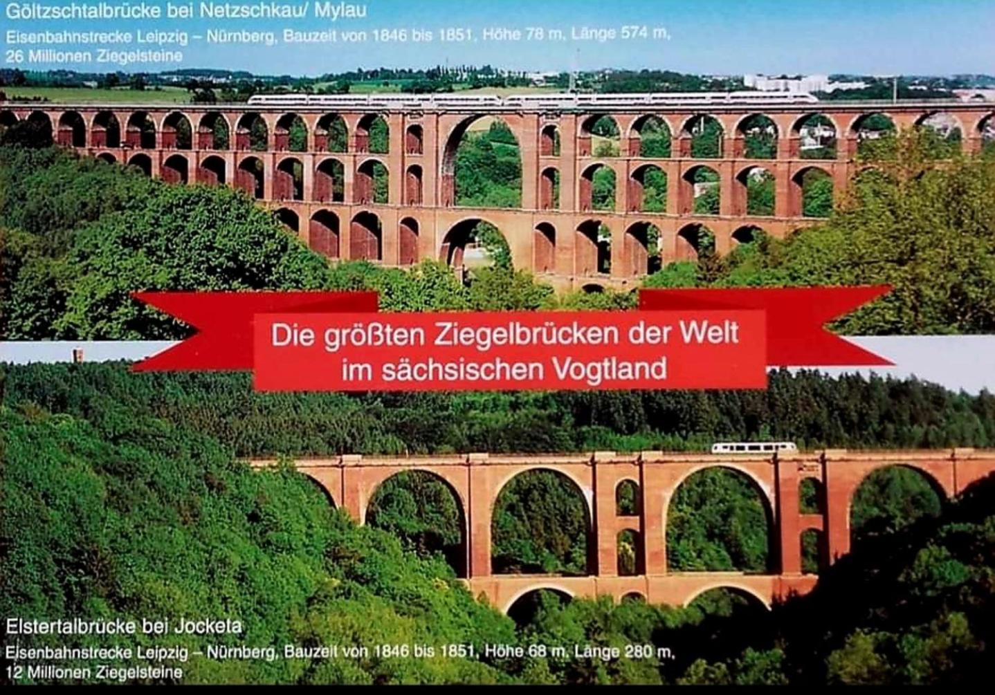 Ferienwohnung "Blick Mylau" - Naehe Freizeitpark Plohn & Weltgroesster Ziegelsteinbruecke Reichenbach im Vogtland Ngoại thất bức ảnh